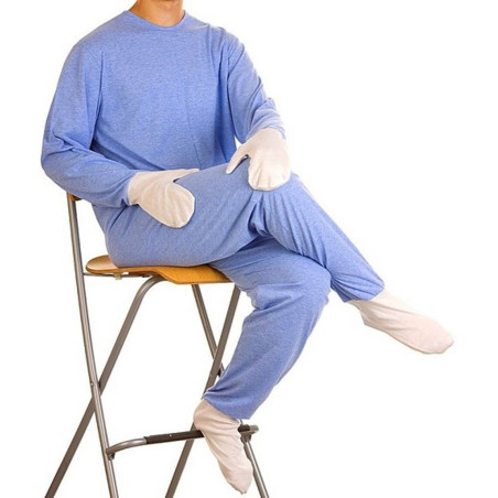 Pigiama alta resistenza con guanti e calze art.1003 -MP-Special