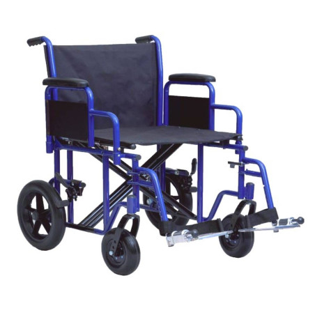 Carrozzina bariatrica transito telaio rinforzato art.ParaCAR-POT