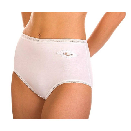 Slip - mutandina modello maxi 95% cotone 5% Lycra ®. art.975