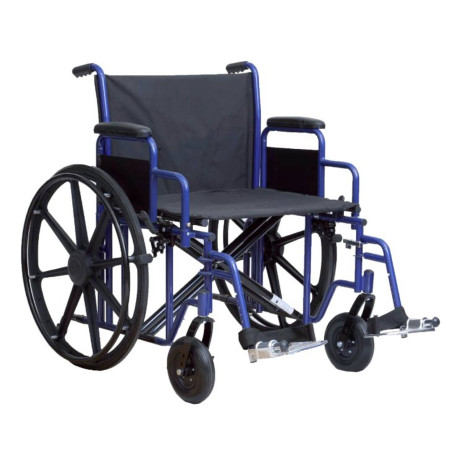 Carrozzina bariatrica autospinta telaio rinforzato art.ParaCARPO