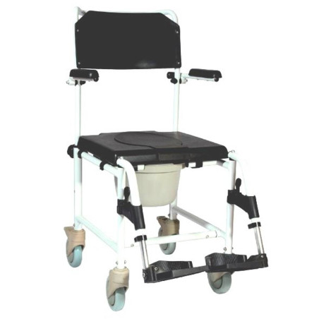 Comoda per la doccia ed il wc con quattro ruote art.ParaSE8