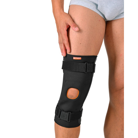 Ginocchiera con stecche e stabilizzatore rotuleo art.ParaGENUFIT08