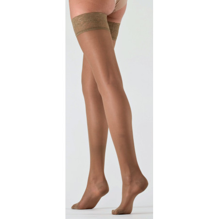 Calze autoreggenti donna 70 den media compressione art.ParaB13