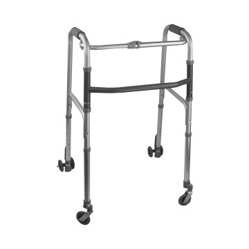 Deambulatore con 4 ruote...