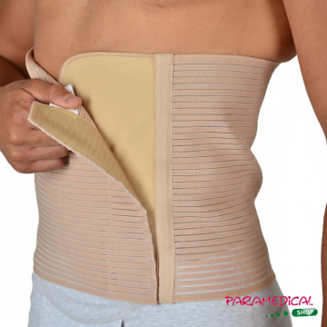 Sistema di chiusura facilitata per fascia elastica contenitiva beige - ParamedicalShop